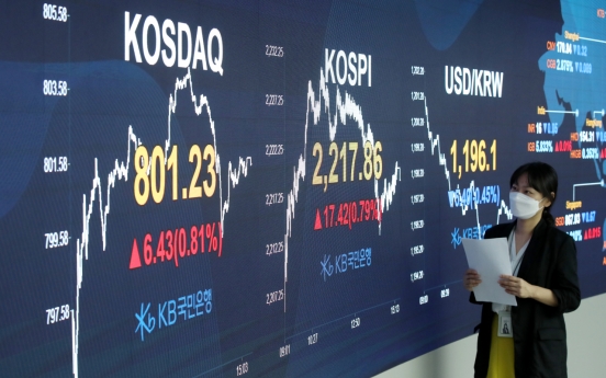 Seoul stocks snap 3-day losing streak on stimulus hopes