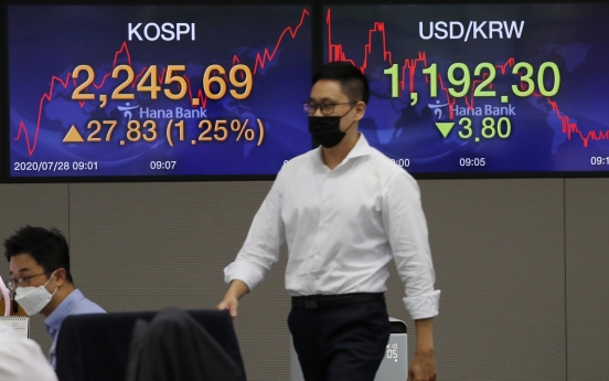 Seoul stocks open sharply higher on hopes for economic rebound