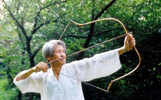 Traditional Korean archery designated as nat'l cultural heritage