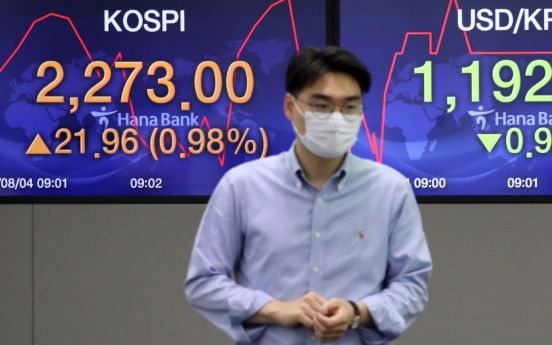 Seoul stocks open sharply higher on overnight Wall Street rally