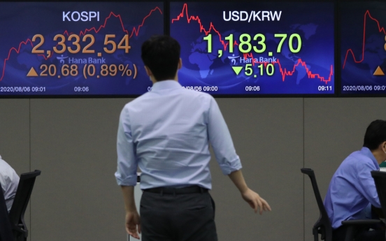 Seoul stocks open sharply higher on Wall Street gains