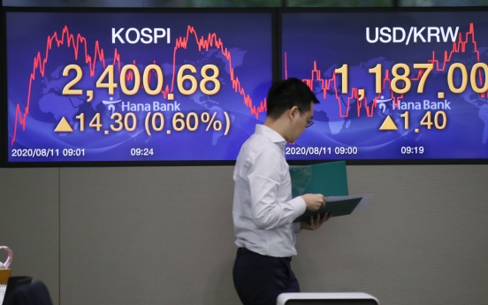 Seoul stocks open sharply higher on gains in techs, chemicals