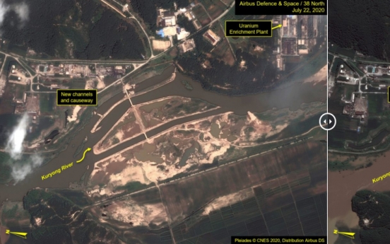 Significant flooding in NK may have damaged Yongbyon nuclear complex: 38 North