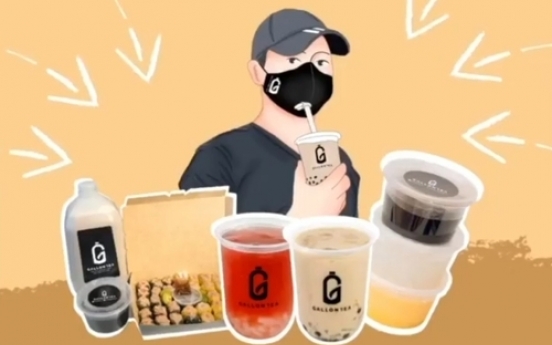 필리핀 음료업체, 빨대 끼울 수 있는 마스크 개발