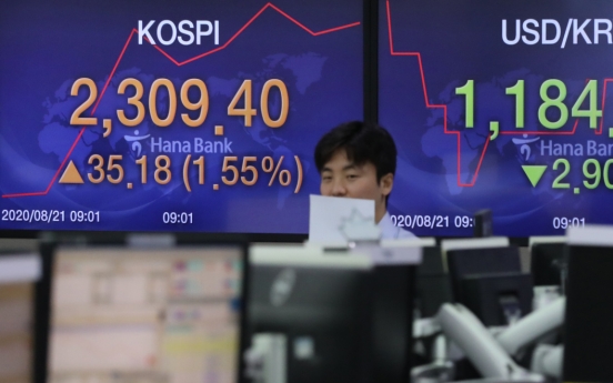 Seoul stocks open sharply higher on Wall Street gains