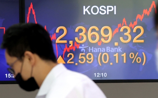 Seoul stocks close nearly flat on virus resurgence