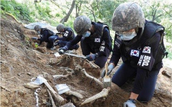 S. Korea discovers more apparent Korean War remains in DMZ