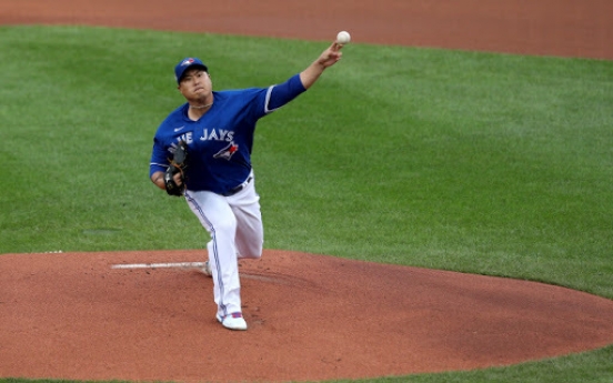 ERA for Blue Jays' Ryu Hyun-jin lowered following scoring change