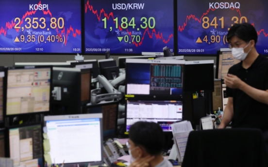 Seoul stocks plunge over 1% on record-high foreign dumping