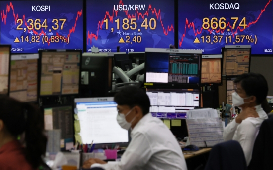 Seoul stocks up for 2nd day on retail buying