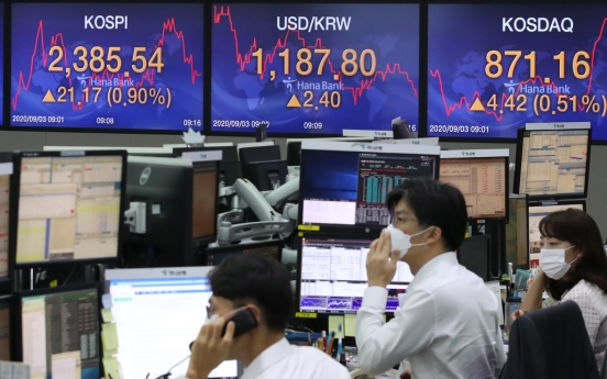 Seoul stocks open higher on US rally, vaccine hopes