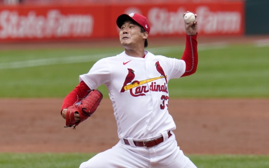 Cardinals' Kim Kwang-hyun enjoying string of luck in rookie MLB season