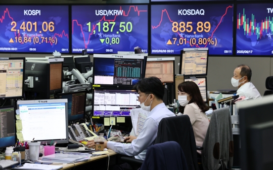 Seoul stocks open higher on tech, bio gains