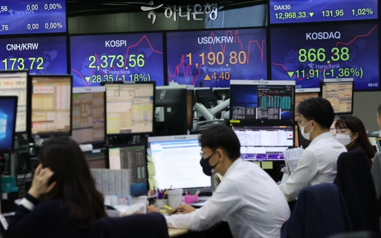 Seoul stocks open sharply lower on Wall Street plunge