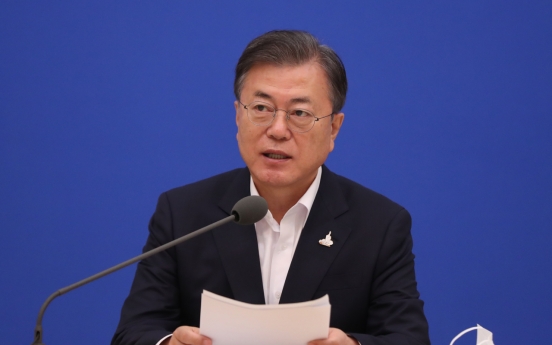 President Moon's approval rating falls amid another justice minister scandal