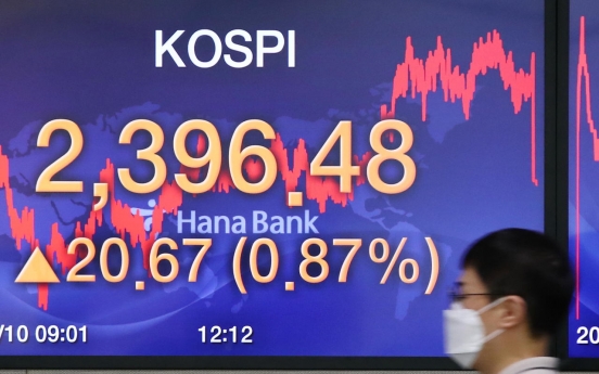 Seoul stocks rebound on US tech rally, another stimulus measure