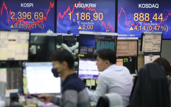 Seoul stocks almost flat on valuation concerns