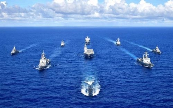 Navy joins US-led four-nation maritime exercise in Pacific