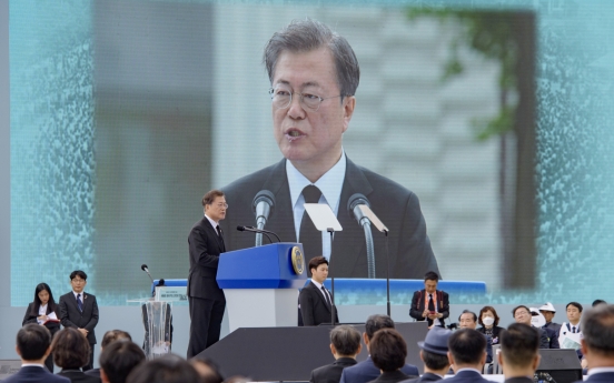 Moon vows full efforts to promote fairness in Youth Day message