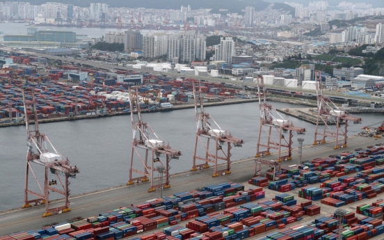 S. Korea's trade terms rise for 5th straight month in Aug.