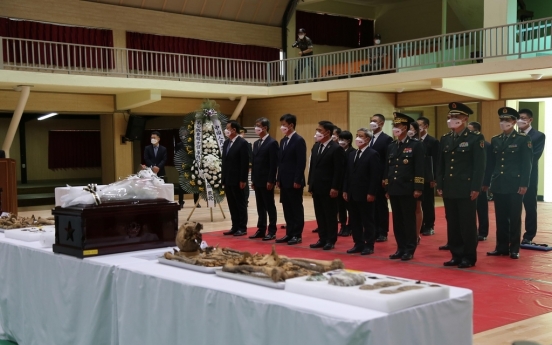 S. Korea to repatriate 117 sets of remains of Chinese troops