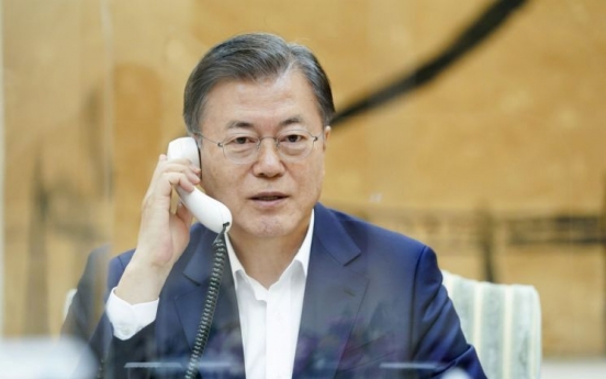 Moon seeks Brazil's support for S. Korean trade minister's WTO chief bid