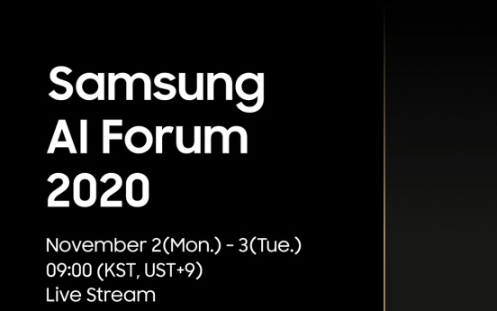 Samsung to host annual AI forum online next month