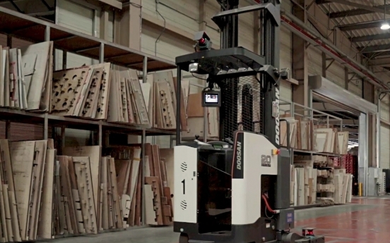 Doosan to expand presence in unmanned forklift market