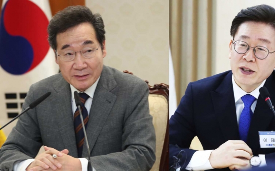 Ruling party head, Gyeonggi governor tied in poll of liberal presidential hopefuls