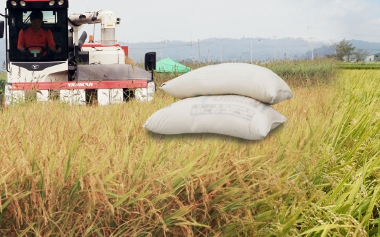 S. Korea's rice output forecast to dip 3% in 2020