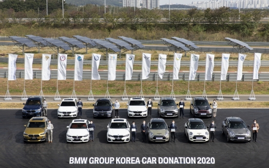 BMW Korea donates 12 cars to schools for research