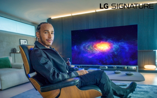 LG Electronics names F1 champ Lewis Hamilton as brand ambassador