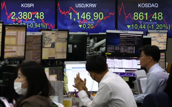 Foreigners extend net sale of S. Korean securities funds for 2nd month in Sept.