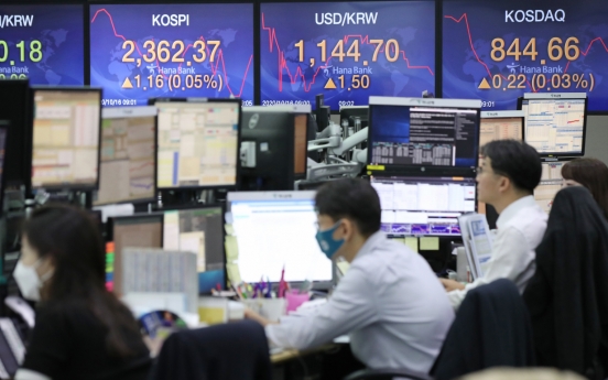 Seoul stocks open lower on COVID-19 jitters