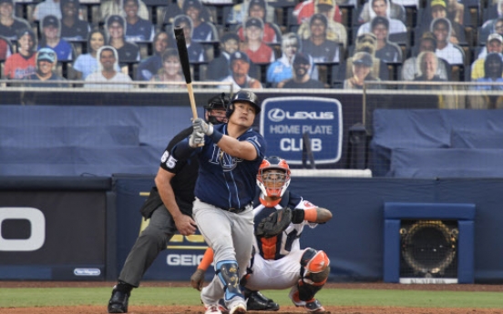 Choi Ji-man strikes out as pinch hitter in Rays' 3rd straight ALCS loss