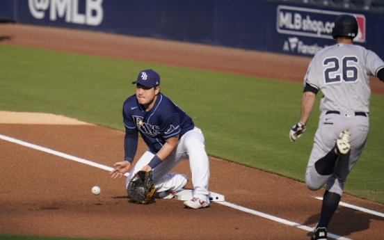 Choi Ji-man collects 2 hits as Rays advance to World Series