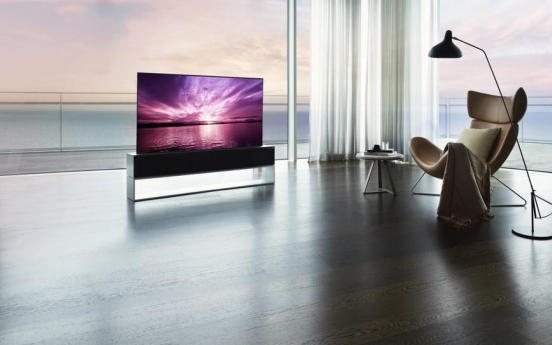 LG Electronics launches rollable TV in S. Korea for 100m won
