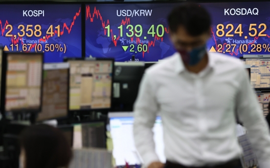 Seoul shares up for 2nd day on US stimulus hopes; Korean won at 18-month high