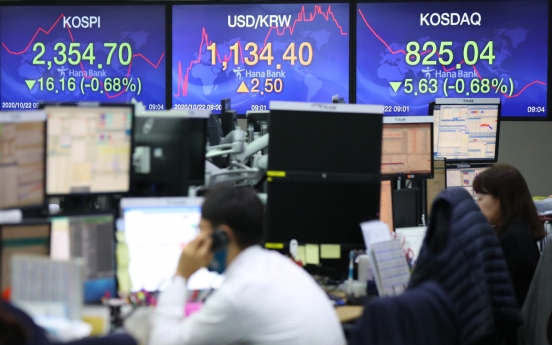 Seoul stocks open sharply lower on tech, auto losses