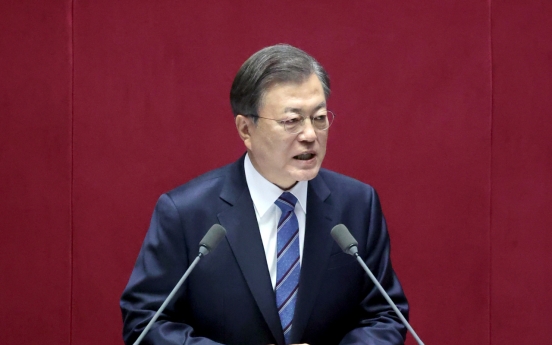 In budget speech, Moon says time for full-scale push to revitalize economy