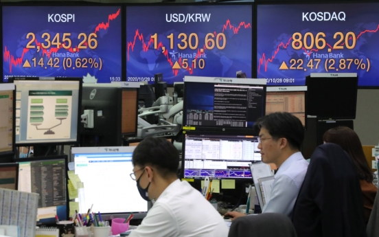 Seoul stocks snap 2-day losing streak on tech gains