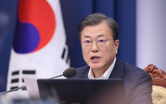 Moon vows close communication with Biden, efforts to prevent any 'vacuum' in alliance, Korea peace process