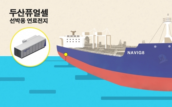 Doosan unit to develop fuel cells for ships with Navig8