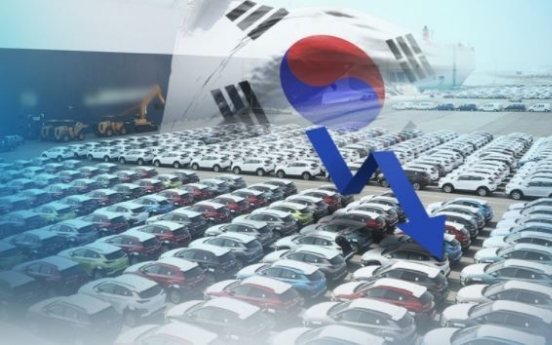 Auto exports slip 3.2% in Oct. on virus pandemic