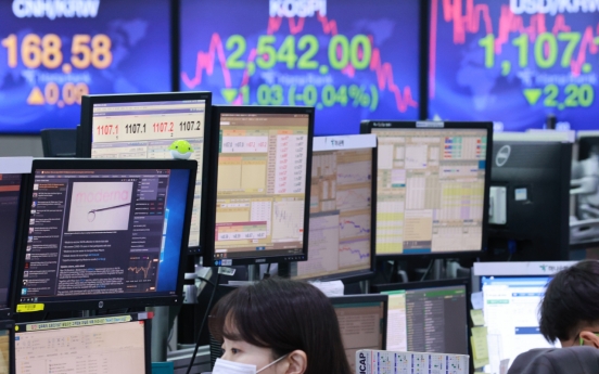 Seoul stocks open flat on valuation pressure