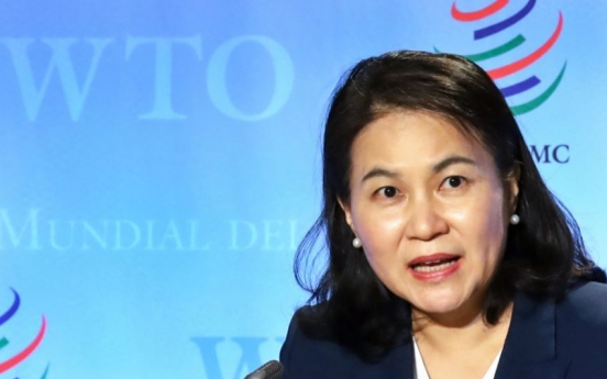 S. Korean candidate hints at continuing bid for WTO top job