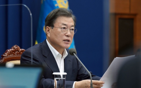 Moon asks for public's cooperation to avoid further tightening of distancing rules