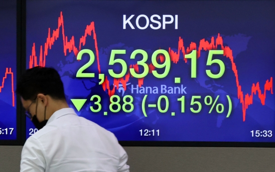 Seoul stocks down as investors lock in gains