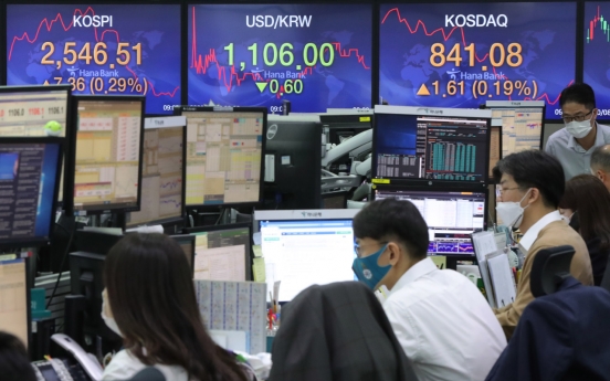 Seoul stocks open nearly flat on virus flare-up