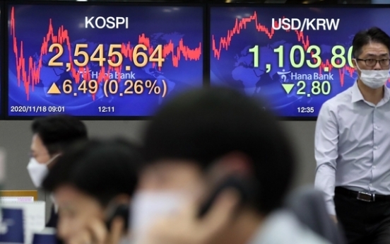 Seoul stocks open lower on valuation pressure, virus concerns